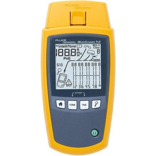 Fluke Networks Kabelmessgerät MS-POE Audio/Video, Netzwerk, Telekommunikation (5018508)