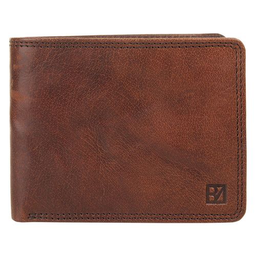 Geldbörse BODENSCHATZ, Damen, braun (cognac), Leder, gepflegt, Kleinlederwaren, echt Leder