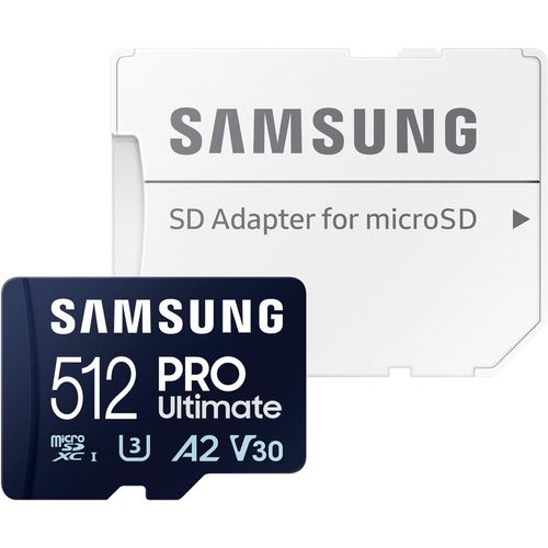 SAMSUNG Speicherkarte "Pro Ultimate", blau, 512 GB, Speicherkarten