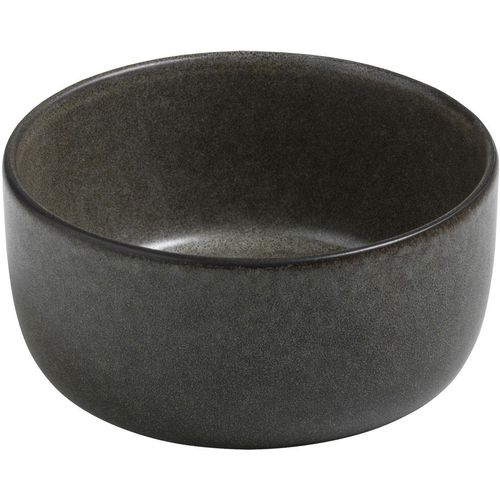 Schale AIDA RAW "RAW", braun (forest braun), H:6cm Ø:13,5cm, Steinzeug, Schüsseln, Schale, Steinzeug, Ø 13,5 cm