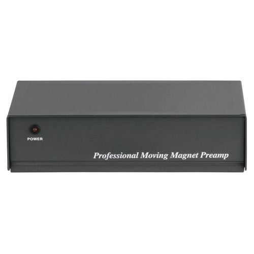 HAMA Vorverstärker "Stereo-Phono-Vorverstärker PA506, m. Netzgerät 230 V/50", schwarz, B:14,4cm H:5,8cm T:23,1cm, Verstärker, - Gewandelte Eingänge: Aux-IN/CD/Line-IN/MD-IN