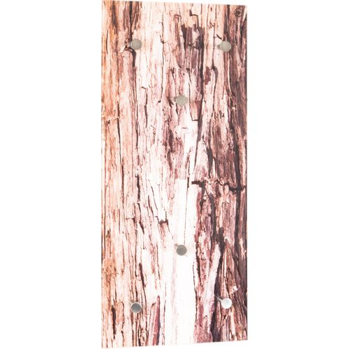 Garderobe HAKU, bunt, Metall, Sicherheitsglas, Garderobenpaneele