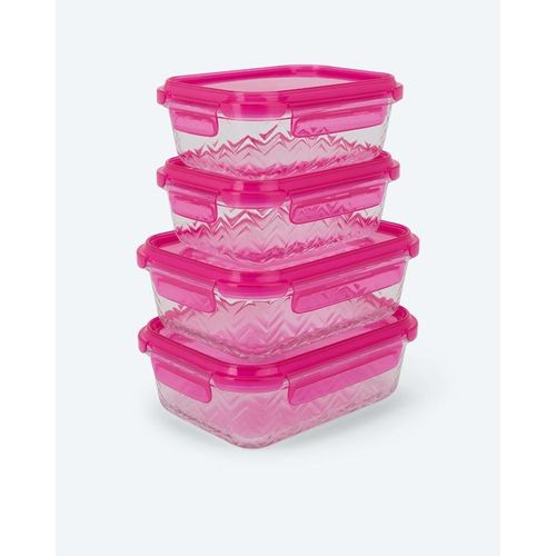 Frischhaltedosen gemustert 4tlg.