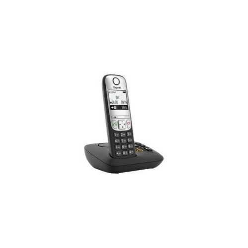 A690 A, analoges Telefon schwarz, DECT, Anrufbeantworter
