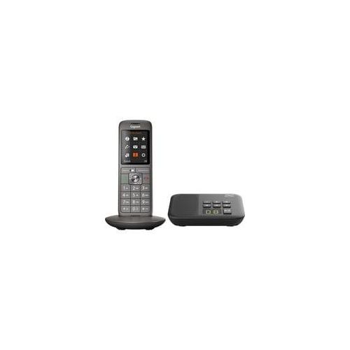 CL660A, analoges Telefon grau/schwarz, mit Box 200 Anrufbeantworter