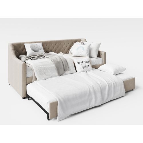Phoenix Tagesbett / Schlafsofa, mit Auszug, gepolstert Image