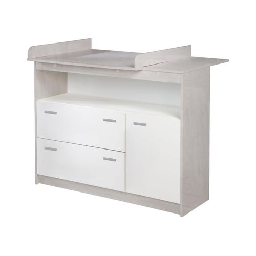 roba Wickelkommode »Julia«, weiß, mit abnehmbarem Wickelaufsatz