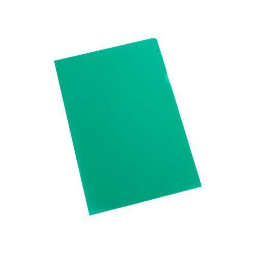 Schäfer Shop Select Sichthülle, DIN A4, glatt, 25 Stück, grün