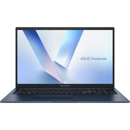 ASUS Vivobook 17 (Quiet Blue, 17,3" Full-HD, Intel® Core™ 5 120U, 12 GB RAM, 4 TB SSD) mit Windows 11 Pro