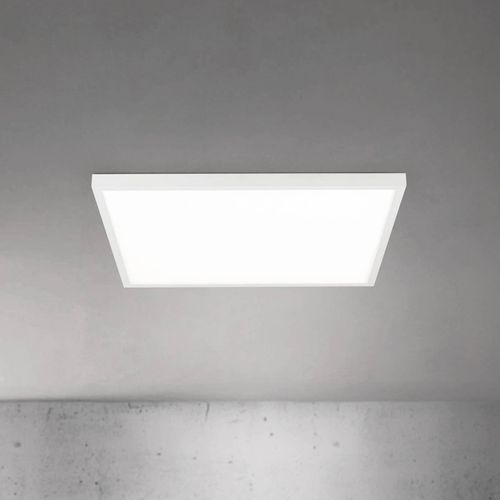 LED-Deckenlampe Disc, weiß, Länge 60 cm, CCT, Metall