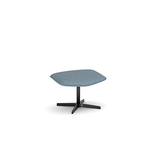 Nowy Styl Beinauflage Otuli, für Drehsessel Otuli, bis 110 kg, Polyesterbezug/Aluminium, denimblau/schwarz