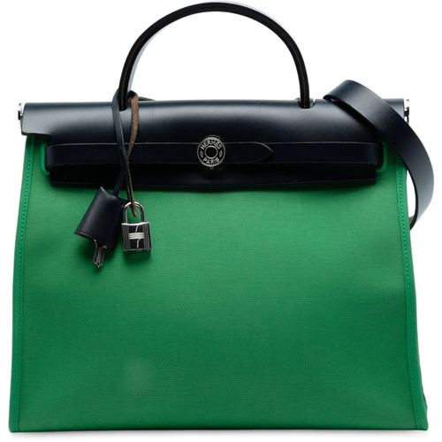Hermès Hobo Bags - Toile Herbag Zip 31 - Gr. unisize - in Grün - für Damen Image