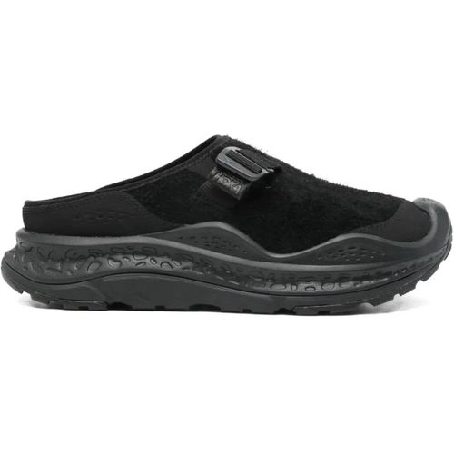 Hoka Slipper & Pantoletten - U Ora Primo Ext Black/black - Gr. US_8 - in Schwarz - für Damen Image