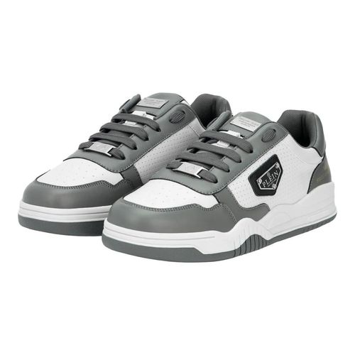 Philipp Plein Low-Top Sneaker - Lo-Top Turnschuhe Street - Gr. 40 (EU) - in Grau - für Damen Image
