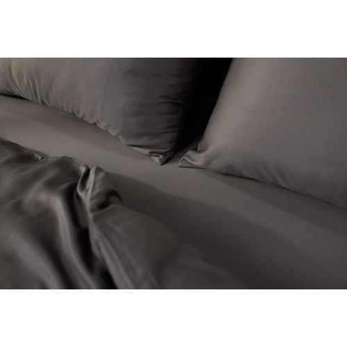 Emma Premium+ Kopfkissenbezug 80x80 - dunkelgrau Image