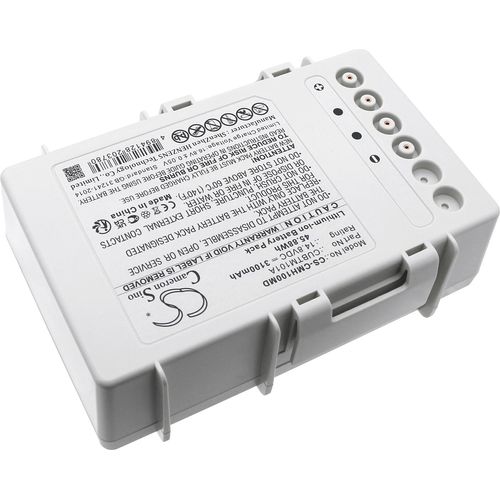 TECHTEK Akku Kompatibel mit [CU Medical] CU-HD1, LifeGain CU-HD1 Ersetzt CUBTM101A