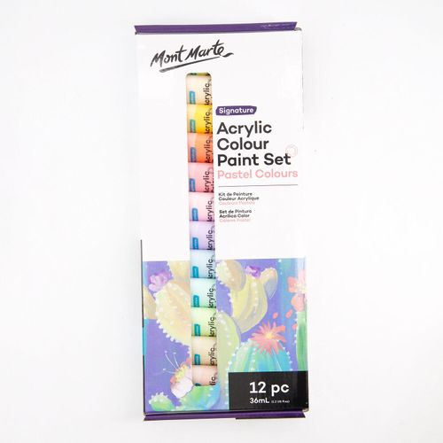 12er-Pack mehrfarbiges Signature Acrylfarben-Set Image