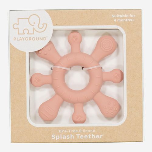 Rosafarbenes Splash Beißring