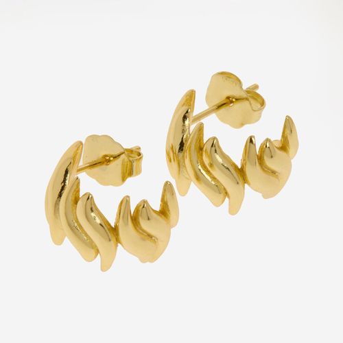 750er vergoldete Ohrhänger Image