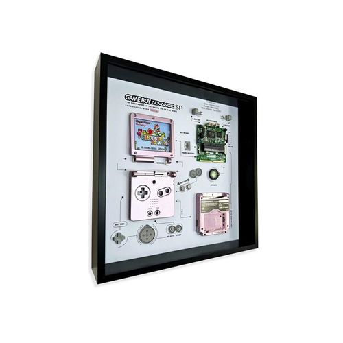 GRC - Retro Art Nintendo Gameboy SP Console Display - Bild