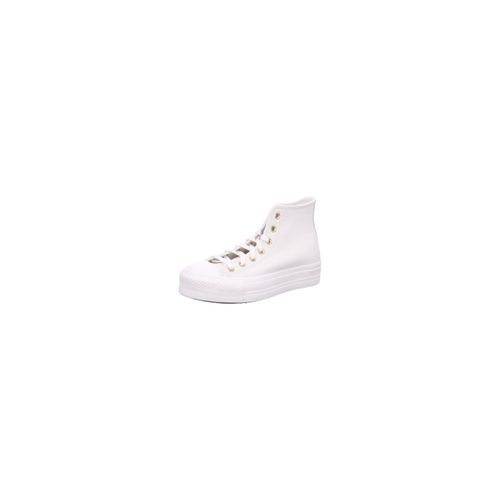Converse A12764C 286 CTAS LIFT HI EGRET/EGRET/GOLD Beige Shoes Gr. 41