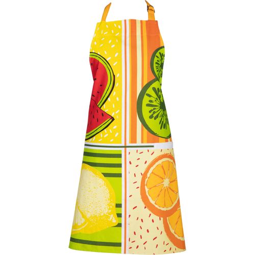 Kochschürze STUCO "Summer Fruits", bunt, B:80cm L:85cm, Baumwolle, Schürzen, Kochschürze