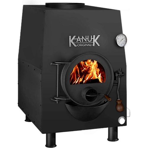 Kanuk Warmluftofen Turbo 2 30 kW Wärmetauscher und Warmluftgebläse neues Design