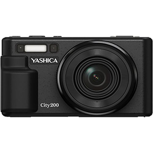 City 200 schwarz Kompaktkamera