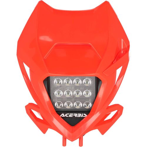 ACERBIS VSL Scheinwerfermaske Rot 12 LED 36W für BETA