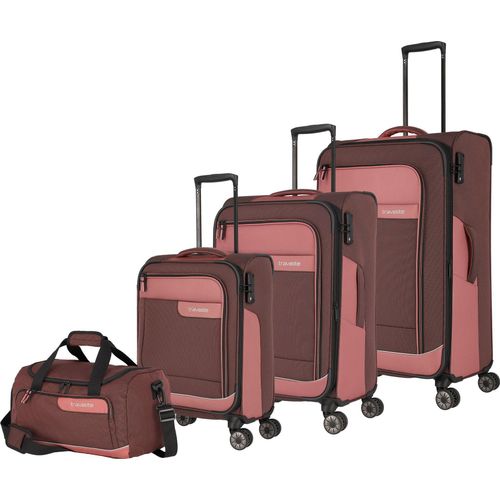 Travelite Trolley VIIA Koffer Rot 092840-14