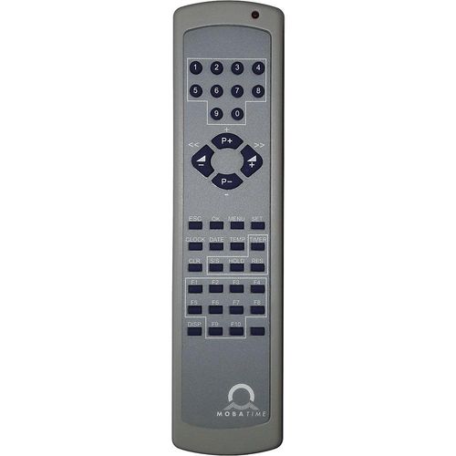 Infrarot-Fernbedienung, für LED-Digitaluhr, hellgrau kaiserkraft