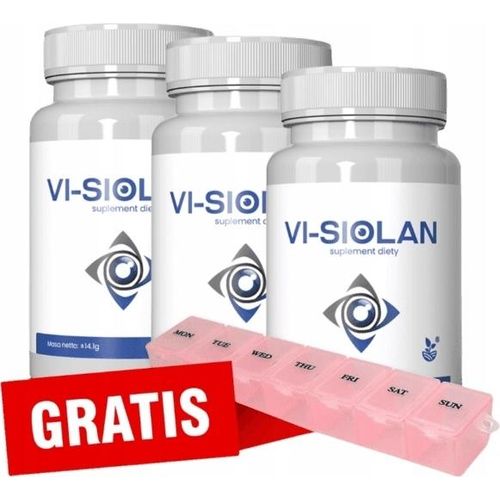 3X Vi-Siolan - Hilft, Die Sehkraft Zu Stärken