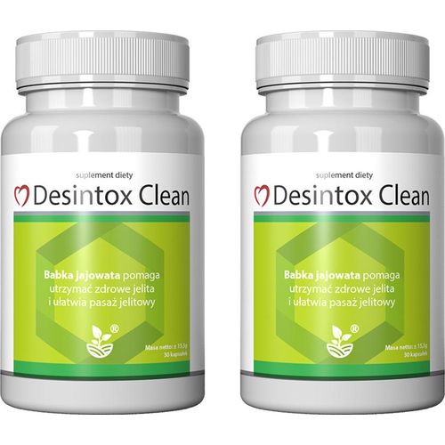 Desintox Clean Nahrungsergänzungsmittel - Zioła 60 Kap
