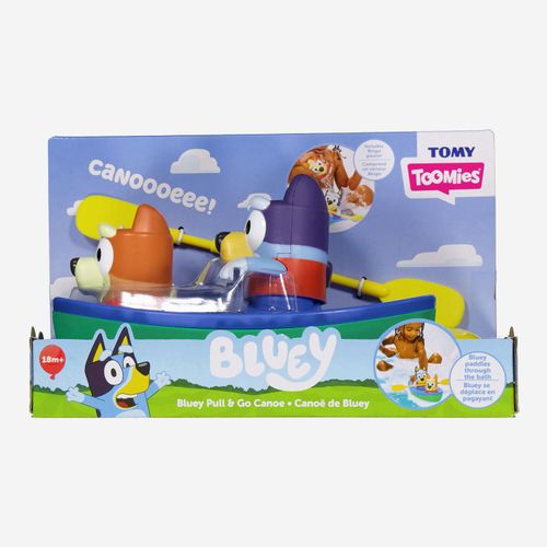 Mehrfarbiges Bluey Kanu-Spielzeug