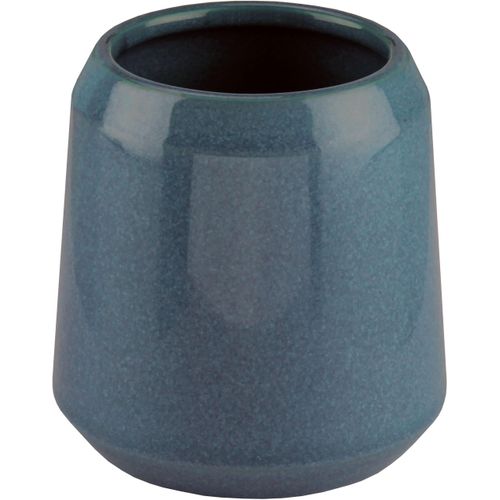 Zahnputzbecher KLEINE WOLKE "Mystic", navy, B:8,3cm H:10,3cm L:8,3cm Ø:8,3cm, Steinzeug, Zahnputzbecher