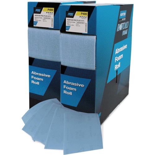 Norton Schleifpapier Rotolo Foam A275 Rotolo Foam 115 mm x 25 MP 800 Pro Plus A975