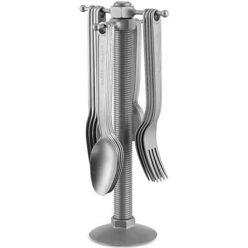 Alessi - Virgil Abloh Conversational Objects, Besteckset 16-tlg.