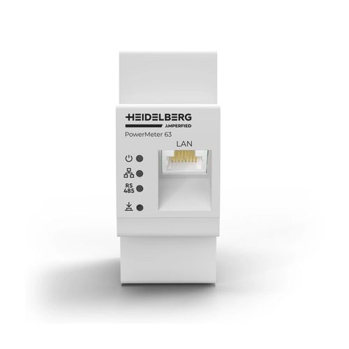 Heidelberg Amperfied PowerMeter 63 – PV-Überschuss-Messer, Modbus TCP, kompakt