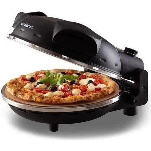 Ariete 0917/00, 1 Pizza/Pizzen, Schwarz, 32 cm, 400 °C, 1200 W, 32 cm