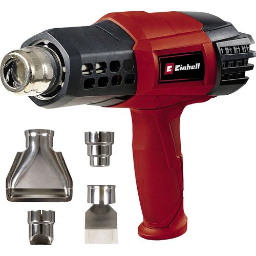 Heißluftgebläse EINHELL "TE-HA 2000 E", rot (rot, schwarz), B:11,2cm H:28cm L:35,8cm, Heißluftgeräte