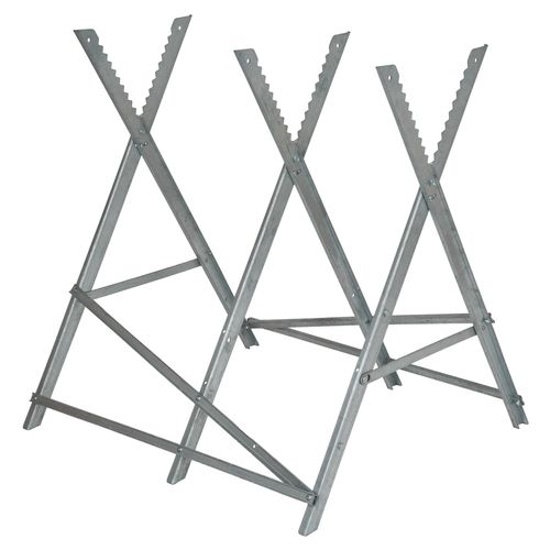 Sägebock EINHELL "Kettensägebock 2.5", silber, Metall, Böcke