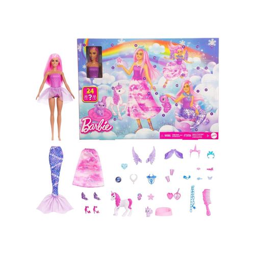Mattel JFL66 - Barbie - Fantasy - Adventskalender - Puppe mit Accessoires