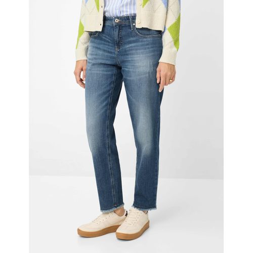 Brax Damen Five-Pocket-Hose Style MILEY S USED MID BLUE, denim blau, Gr. 44 Image