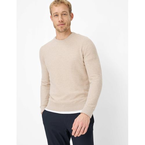 Brax Herren Strickpullover Style RICK beach, Beige, Gr. XL Image