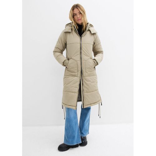 bonprix wasserabweisender Steppmantel, grün, Gr.52, wasserabweisender Steppmantel