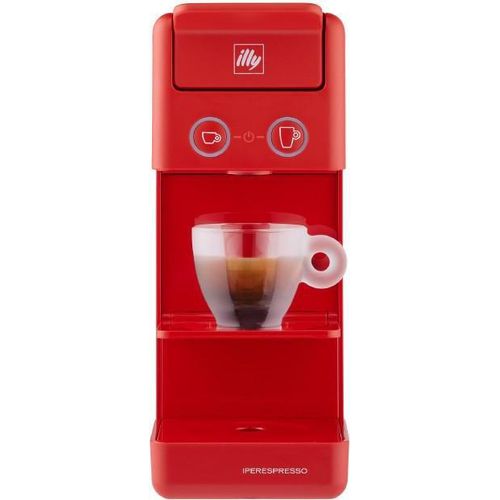 Illy Y3.3, Pad-Kaffeemaschine, 0,75 l, Kaffeekapsel, 1250 W, Rot