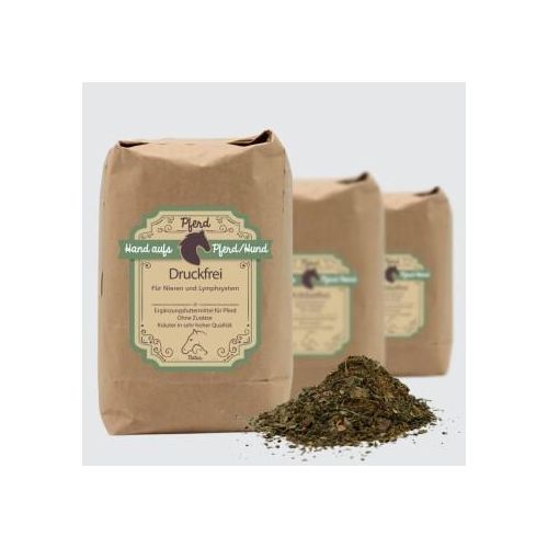 Hand aufs Pferd/Hund Nieren Kräuter für Pferde – Druckfrei 1kg