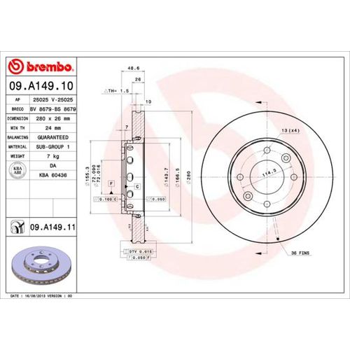 BREMBO Bremsensatz-Vorn und hinten Bremsensatz, Scheibenbremse vorne rechts links innenbelüftet 280mm für HYUNDAI KIA CHANGAN TOYOTA (DYK) (BEIJING) 0