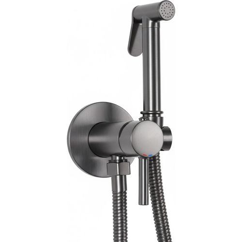 Bidetarmatur REA Lungo Loop Titanium 11X5X4Cm