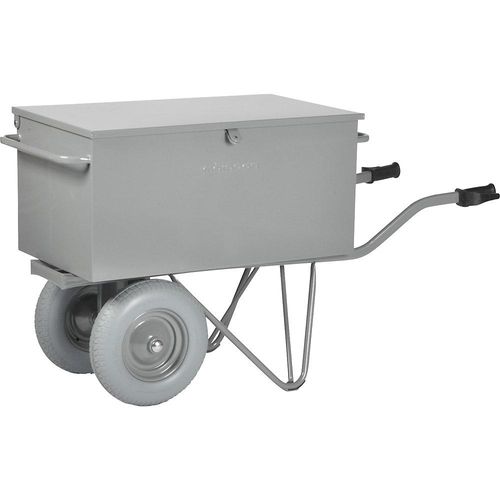 MATADOR Werkzeugkarre, mit 190-l-Behälter, pannensicherer Reifen